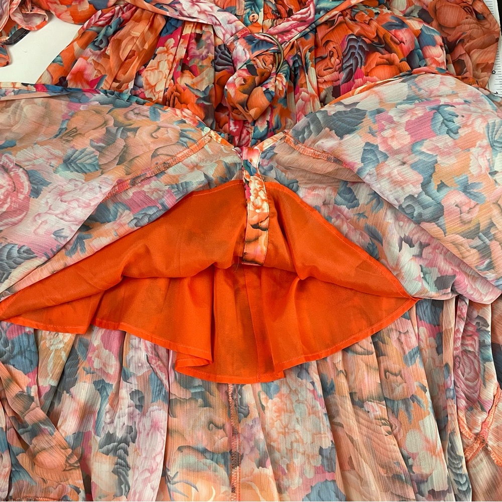 Trust Me It’s Gorgeous Multi Floral Maxi Dress by L’Atiste - Picture 11 of 14